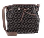 LANCASTER Ikon Bucket Bag Marron Nude