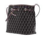 LANCASTER Ikon Bucket Bag Marron Nude