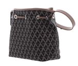 LANCASTER Ikon Bucket Bag Marron Nude