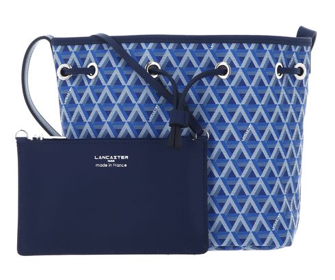 LANCASTER Ikon Bucket Bag Bleue
