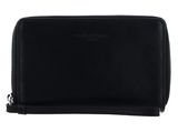 LANCASTER Paris PM Zip Around Wallet Noir LANCASTER Paris PM Zip Around Wallet Noir