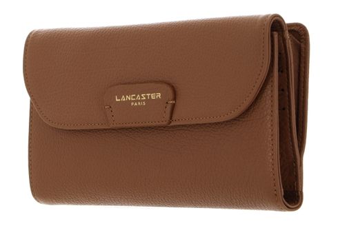 LANCASTER Dune Back To Back Organizer Wallet Camel