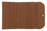 LANCASTER Dune Back To Back Organizer Wallet Camel