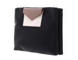 LANCASTER Maya Double Clutch Noir - Ecru - Nude LANCASTER Maya Double Clutch Noir - Ecru - Nude