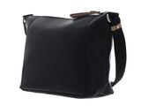 LANCASTER Maya Shoulder Bag Noir - Ecru - Nude
