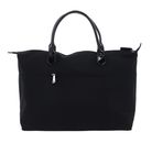 LANCASTER Basic Verni Tote Bag L Noir