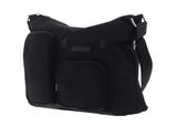 LANCASTER Basic Sport Shoulder Bag Noir LANCASTER Basic Sport Shoulder Bag Noir
