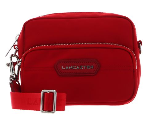 LANCASTER Basic Premium Crossbody Bag Rouge