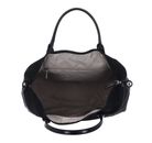LANCASTER Basic Verni Handbag M Noir