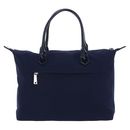 LANCASTER Basic Verni Handbag M Bleu Fonce