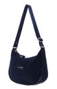 LANCASTER Basic Premium Hobo Bag Bleu Fonce LANCASTER Basic Premium Hobo Bag Bleu Fonce