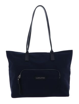 LANCASTER Basic Premium Shopping Bag Bleu Fonce