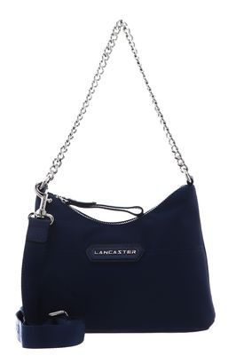 LANCASTER Basic Premium Mini Hobo Bag Bleu Fonce