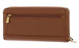 GUESS Laryn SLG Zip Around Wallet L Cognac GUESS Laryn SLG Zip Around Wallet L Cognac