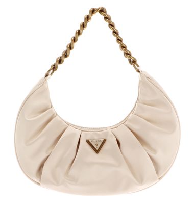 GUESS Tori Top Zip Shoulder Bag Ivory GUESS Tori Top Zip Shoulder Bag Ivory
