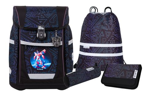 McNeill Tenero Schoolbag Set 5-teilig Tron