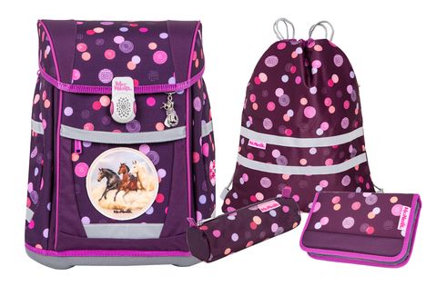 McNeill Tenero Schoolbag Set 5-teilig Ruby