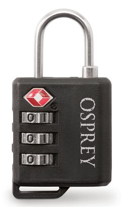 Osprey 3 - Dial Padlock Black