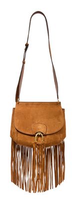 THE BRIDGE Erica Wow Saddle Bag Cognac abb. Oro