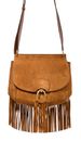 THE BRIDGE Erica Wow Saddle Bag Cognac Oro THE BRIDGE Erica Wow Saddle Bag Cognac Oro
