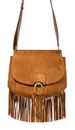 THE BRIDGE Erica Wow Saddle Bag Cognac Oro THE BRIDGE Erica Wow Saddle Bag Cognac Oro