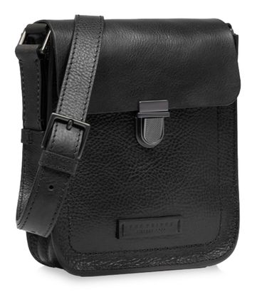 THE BRIDGE Ettore Crossbody Bag S Nero Abb. Rutenio Scuro