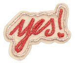 Lässig Textile Woven Reflective Sticker Diamond