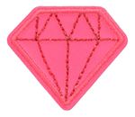 Lässig Textile Woven Reflective Sticker Diamond