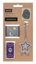 Lässig School Patches Set 3-teilig Universe Purple