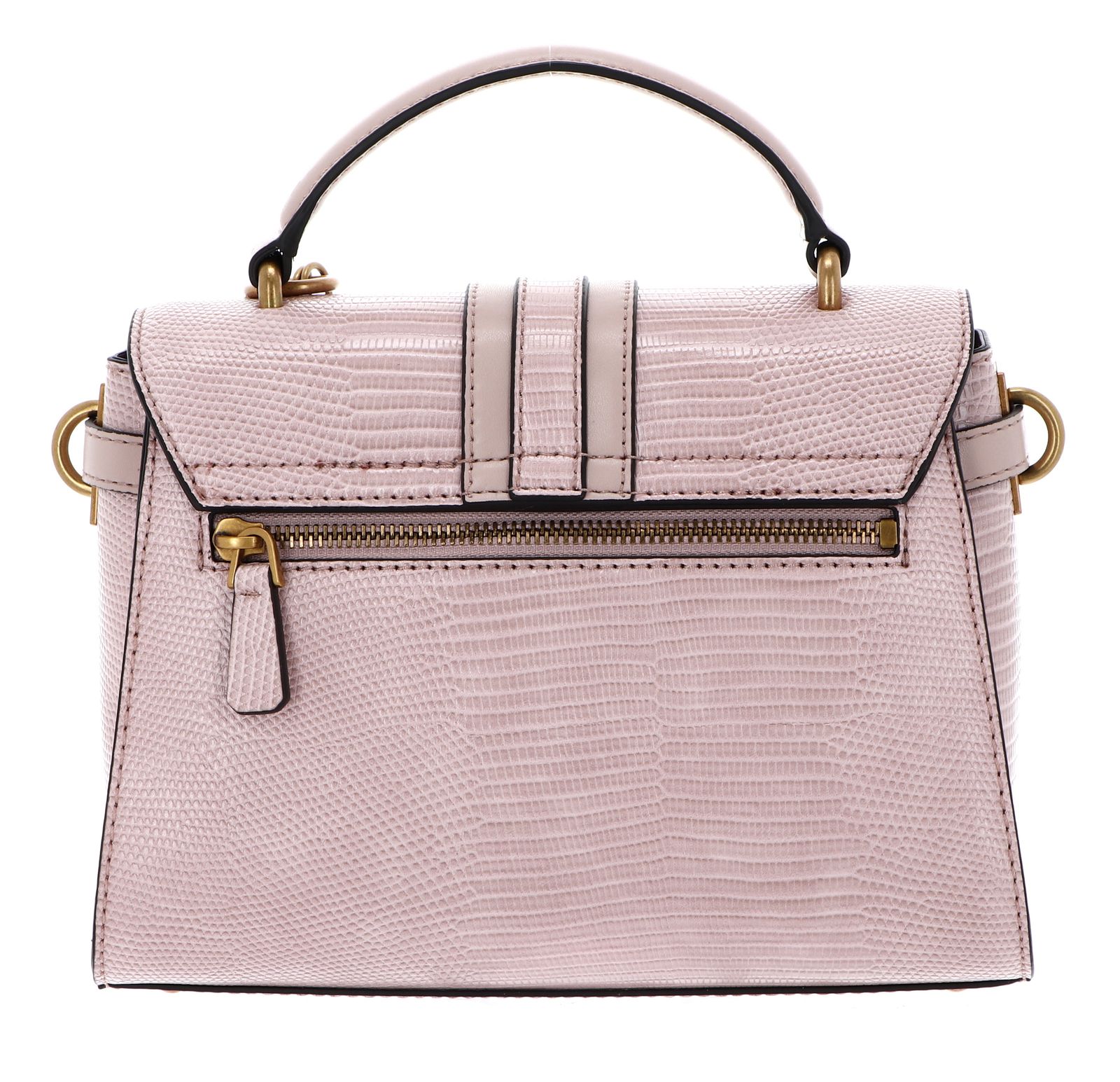 GUESS handbag Ginevra Top Handle Flap Light Rose | Buy bags, purses ...