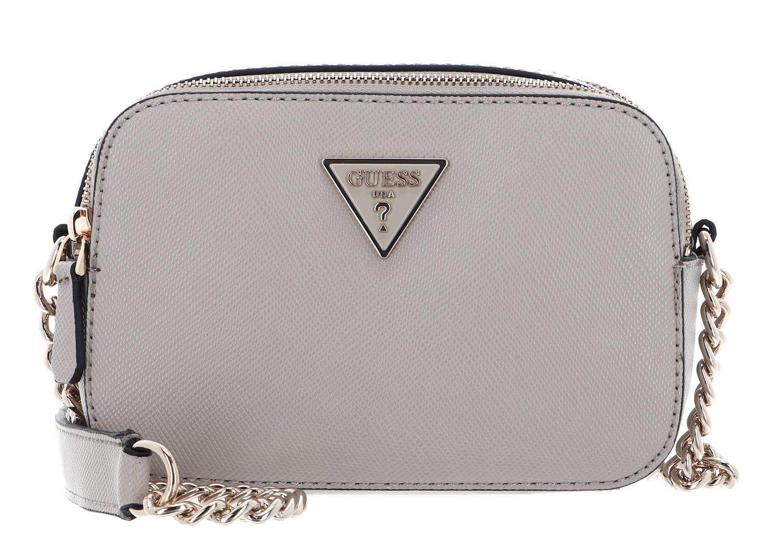 GUESS cross body bag Noelle Crossbody Camera Taupe | Buy bags, purses ...