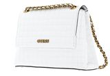 GUESS Tia Convertible Crossbody Flap White GUESS Tia Convertible Crossbody Flap White