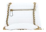 GUESS Tia Convertible Crossbody Flap White GUESS Tia Convertible Crossbody Flap White