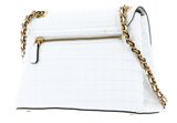 GUESS Tia Convertible Crossbody Flap White GUESS Tia Convertible Crossbody Flap White