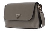 GUESS Meridian Flap Crossbody Bag Pewter