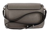 GUESS Meridian Flap Crossbody Bag Pewter