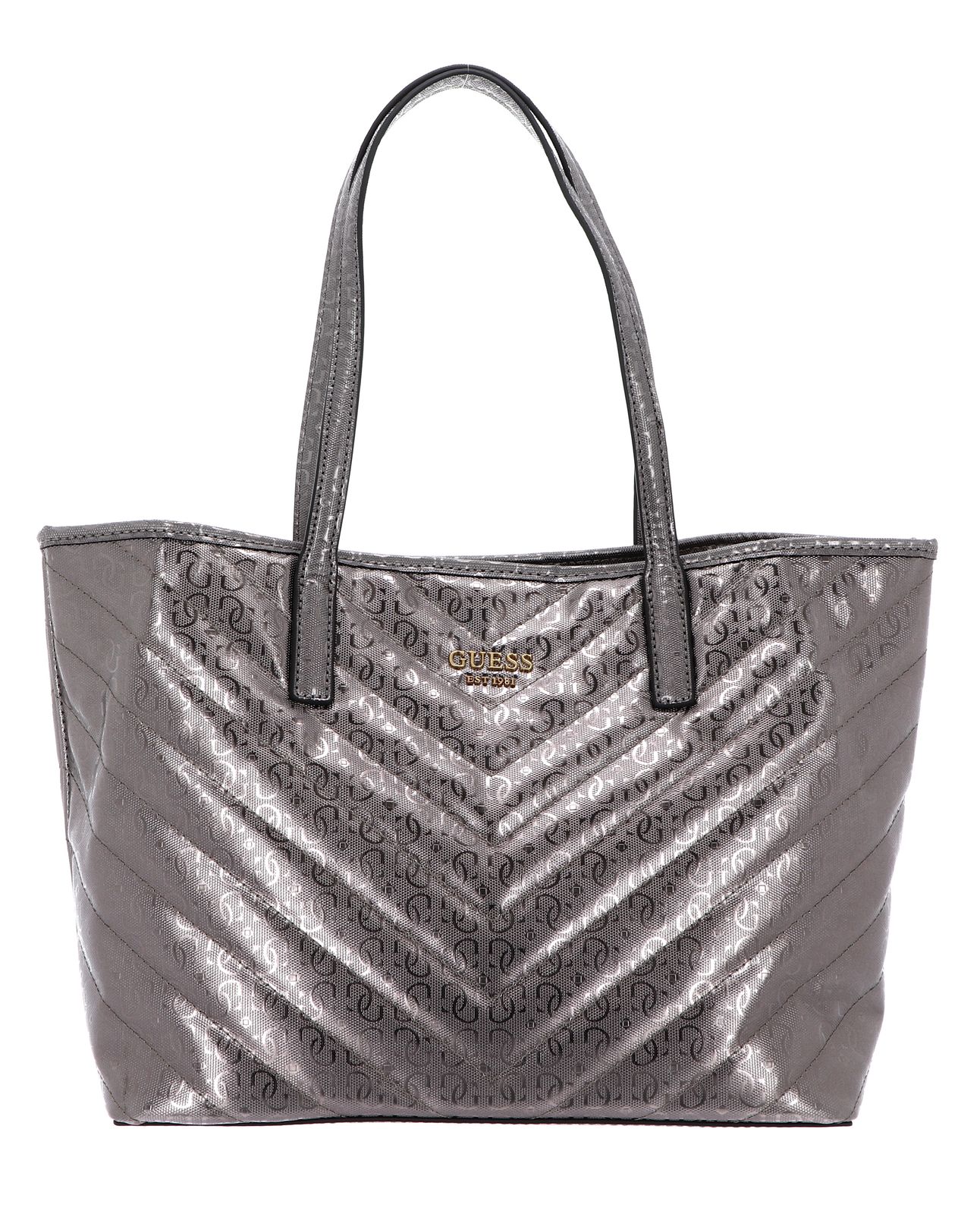 GUESS shopper bag Vikky Tote Pewter | Buy bags, purses & accessories ...