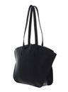 COCCINELLE Flare Shoulder Bag Grained Leather Noir COCCINELLE Flare Shoulder Bag Grained Leather Noir