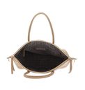 COCCINELLE Flare Hand Bag Grained Leather Fresh Beige COCCINELLE Flare Hand Bag Grained Leather Fresh Beige