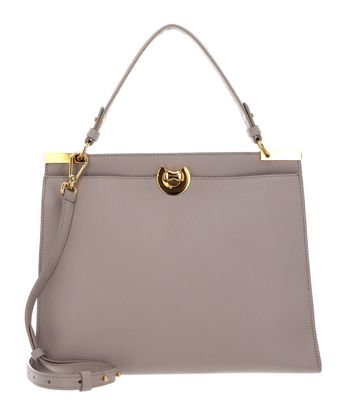 COCCINELLE Binxie Handbag Grained Leather Powder Pink