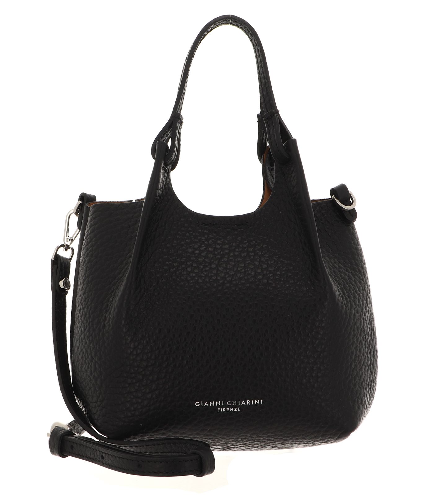 GIANNI CHIARINI Dua Handbag Nero - Nature