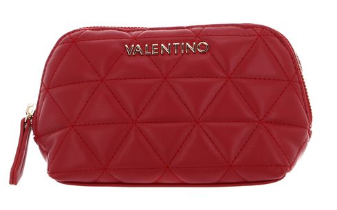 VALENTINO Carnaby Soft Cosmetic Case Rosso