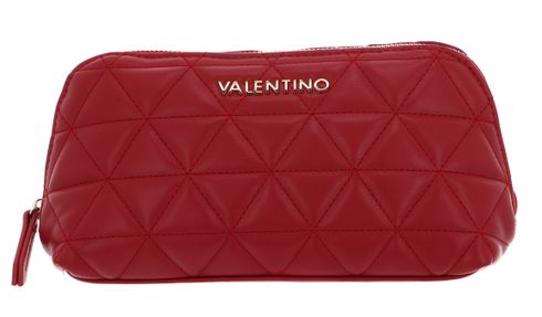 VALENTINO Carnaby Soft Cosmetic Case Rosso