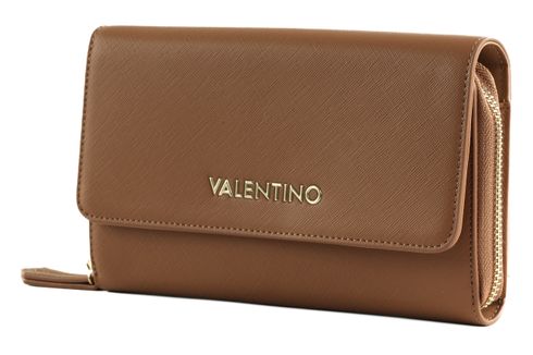 VALENTINO Zero Re Wallet With Shoulder Strap Cuoio