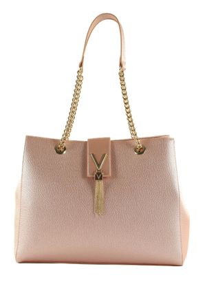 VALENTINO Divina Shoulder Bag M Rosa Metallizato