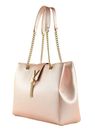 VALENTINO Divina Shoulder Bag M Rosa Metallizato