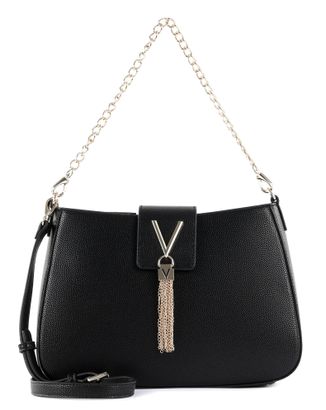 VALENTINO Divina Hobo Bag Nero / Gold