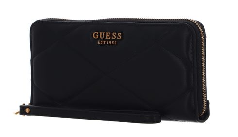 GUESS Cilian SLG Zip Around Wallet L Black
