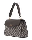 GUESS Hallie Top Handle Flap Granite Logo GUESS Hallie Top Handle Flap Granite Logo