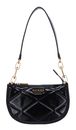 GUESS Cilian Top Zip Saddle Bag Black GUESS Cilian Top Zip Saddle Bag Black